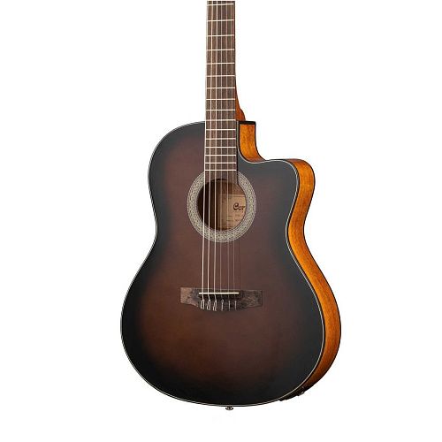 Cort Jade-E-Nylon-DBB Jade Series Классическая гитара со звукоснимателем.